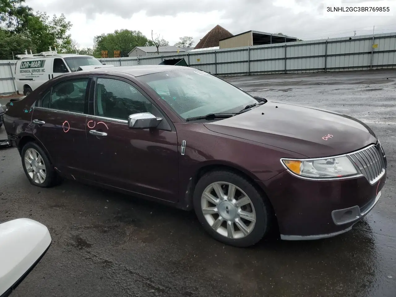 2011 Lincoln Mkz VIN: 3LNHL2GC3BR769855 Lot: 56655065