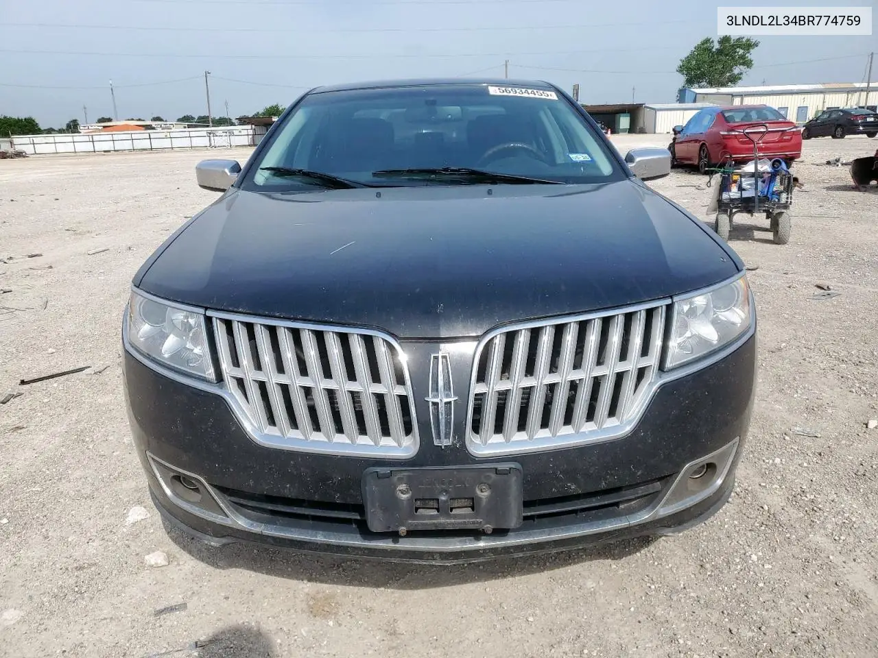2011 Lincoln Mkz Hybrid VIN: 3LNDL2L34BR774759 Lot: 56934455