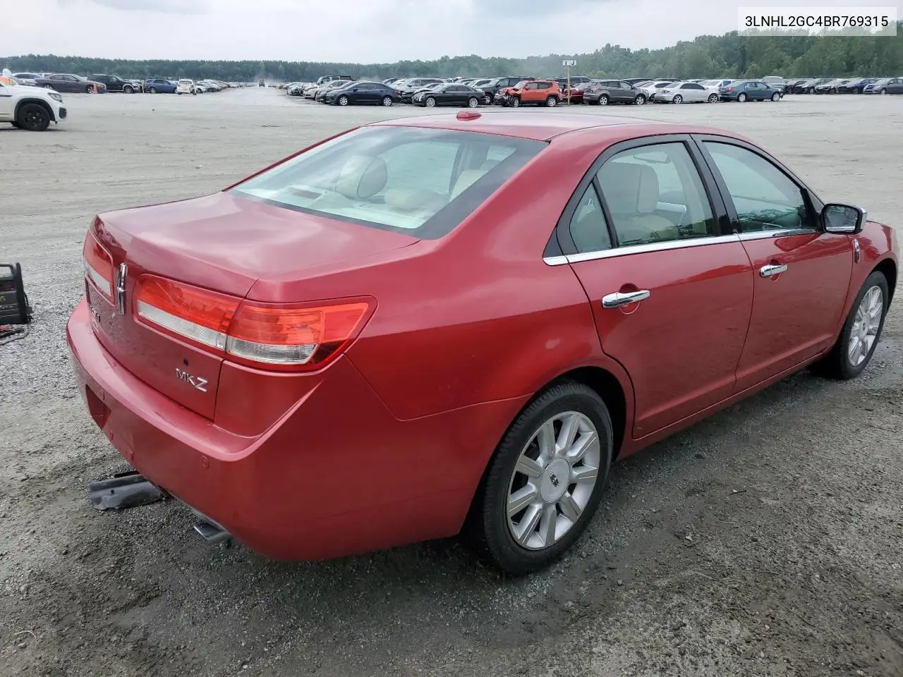 2011 Lincoln Mkz VIN: 3LNHL2GC4BR769315 Lot: 59879525