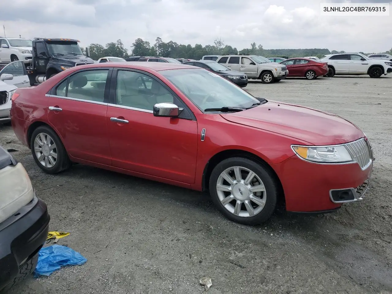 2011 Lincoln Mkz VIN: 3LNHL2GC4BR769315 Lot: 59879525