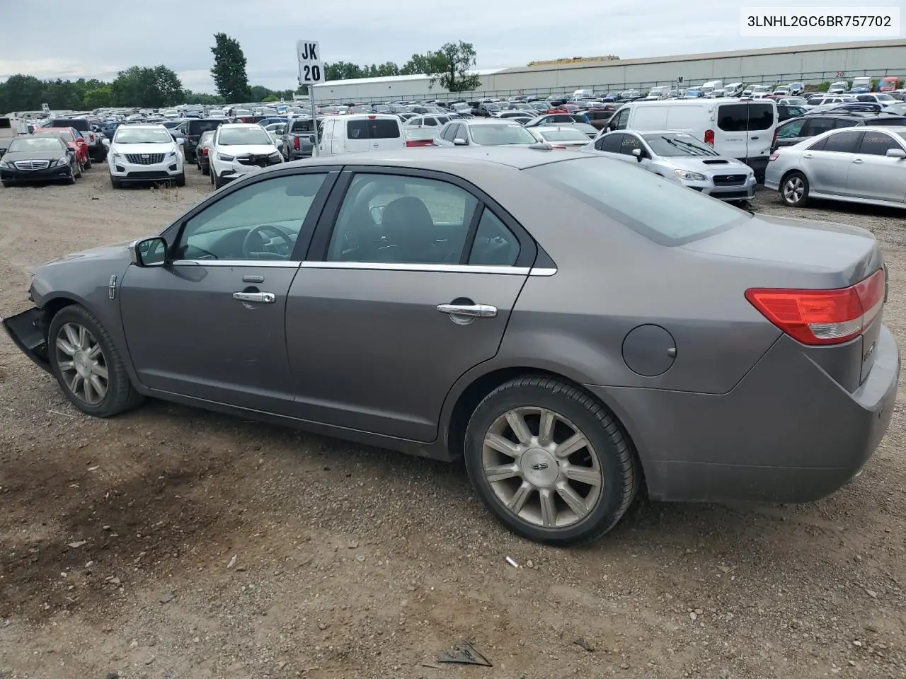 2011 Lincoln Mkz VIN: 3LNHL2GC6BR757702 Lot: 60150595