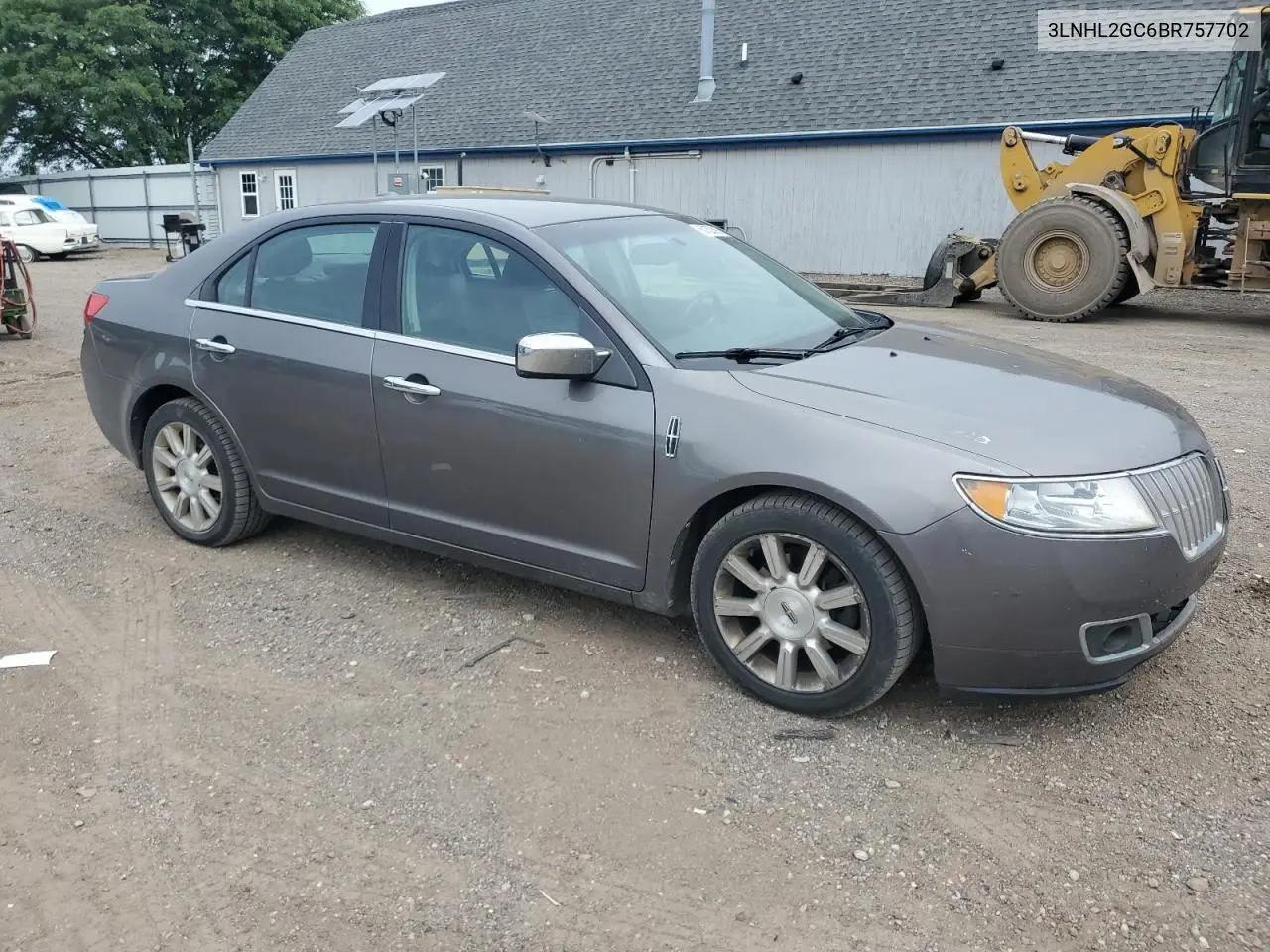 2011 Lincoln Mkz VIN: 3LNHL2GC6BR757702 Lot: 60150595