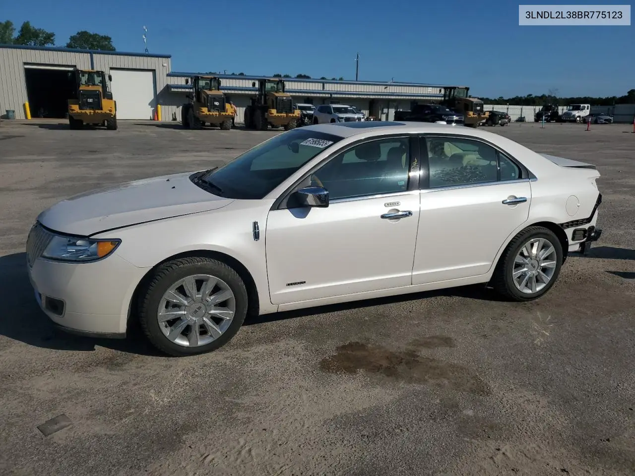 2011 Lincoln Mkz Hybrid VIN: 3LNDL2L38BR775123 Lot: 61995055