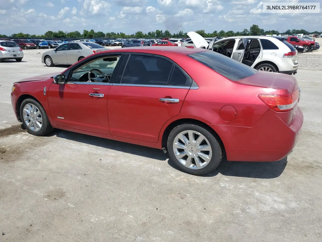 2011 Lincoln Mkz Hybrid VIN: 3LNDL2L39BR764177 Lot: 62001185