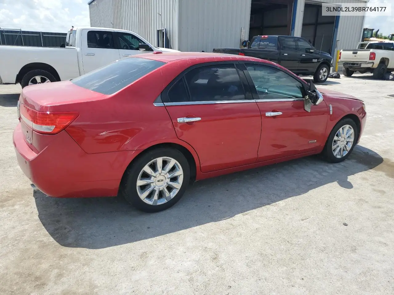 2011 Lincoln Mkz Hybrid VIN: 3LNDL2L39BR764177 Lot: 62001185