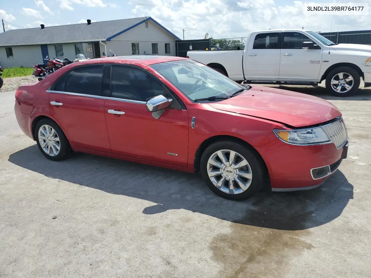 2011 Lincoln Mkz Hybrid VIN: 3LNDL2L39BR764177 Lot: 62001185