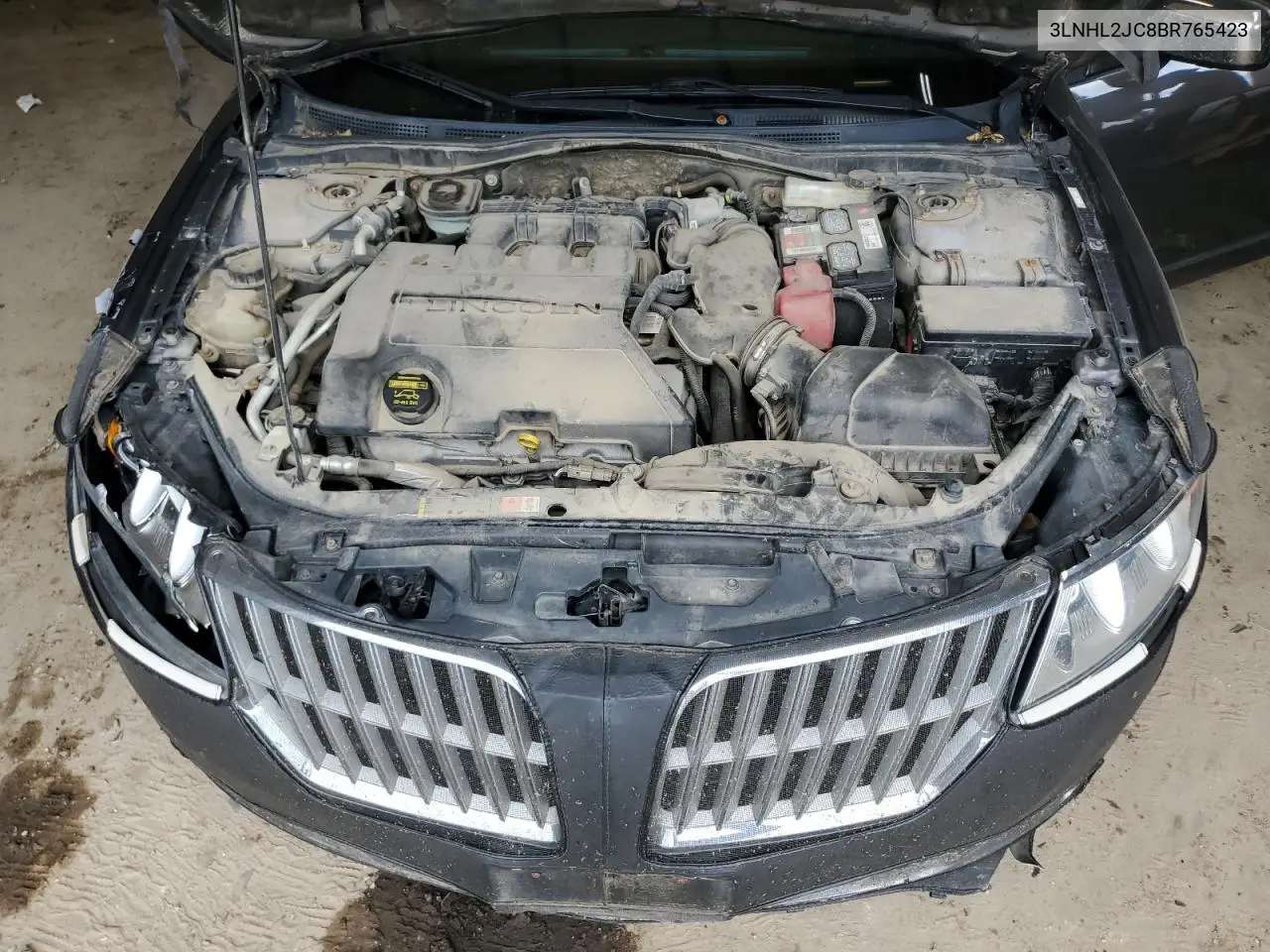 2011 Lincoln Mkz VIN: 3LNHL2JC8BR765423 Lot: 62016595