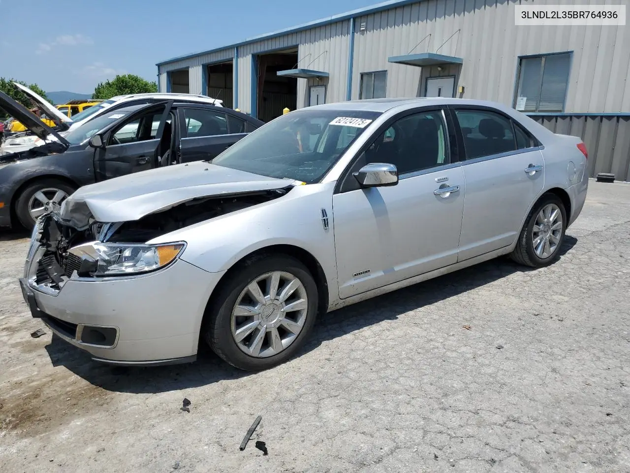 2011 Lincoln Mkz Hybrid VIN: 3LNDL2L35BR764936 Lot: 62124175