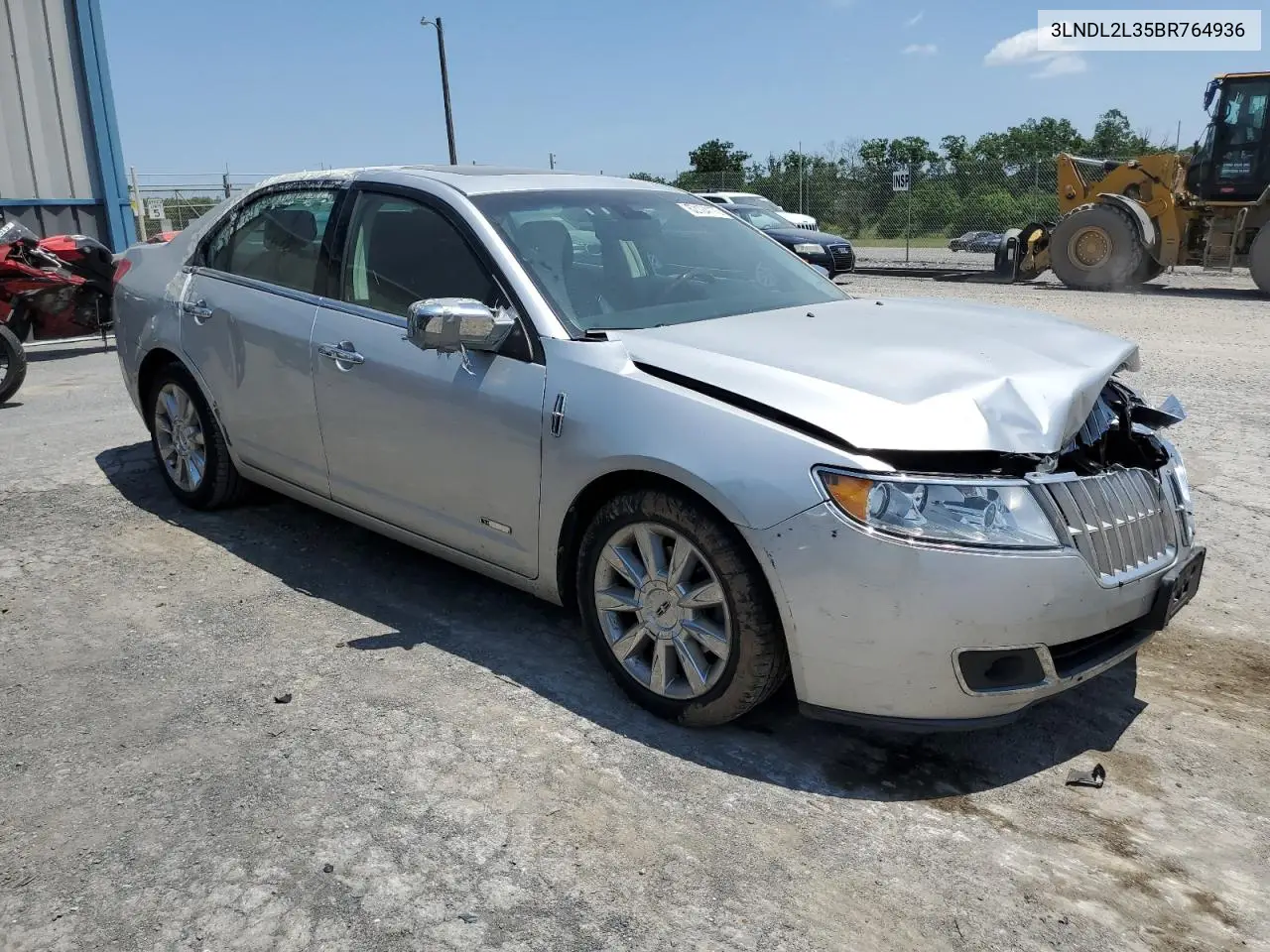 2011 Lincoln Mkz Hybrid VIN: 3LNDL2L35BR764936 Lot: 62124175