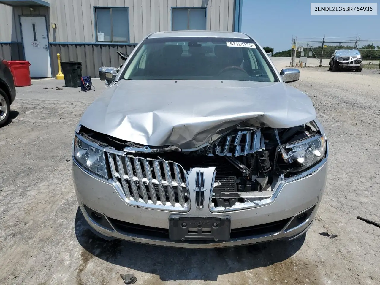 2011 Lincoln Mkz Hybrid VIN: 3LNDL2L35BR764936 Lot: 62124175