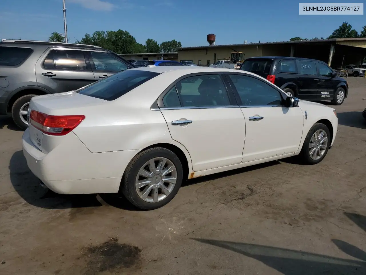 2011 Lincoln Mkz VIN: 3LNHL2JC5BR774127 Lot: 62262825