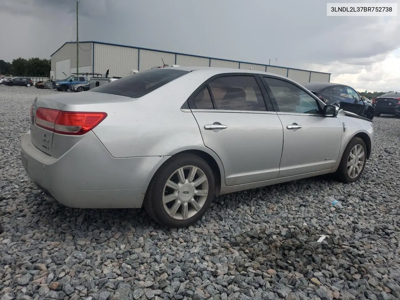 2011 Lincoln Mkz Hybrid VIN: 3LNDL2L37BR752738 Lot: 62553315