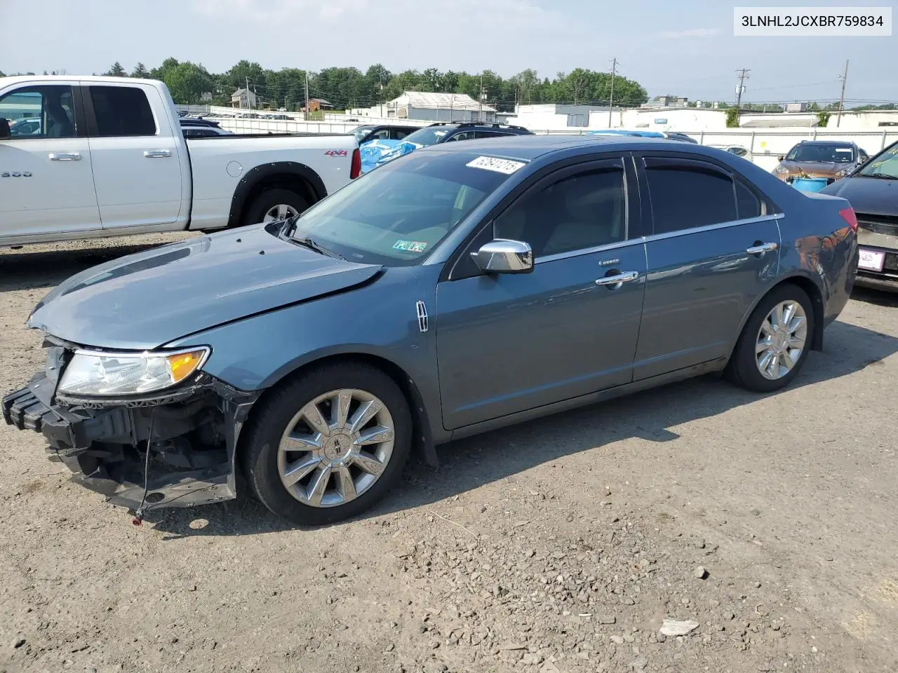 2011 Lincoln Mkz VIN: 3LNHL2JCXBR759834 Lot: 62641215