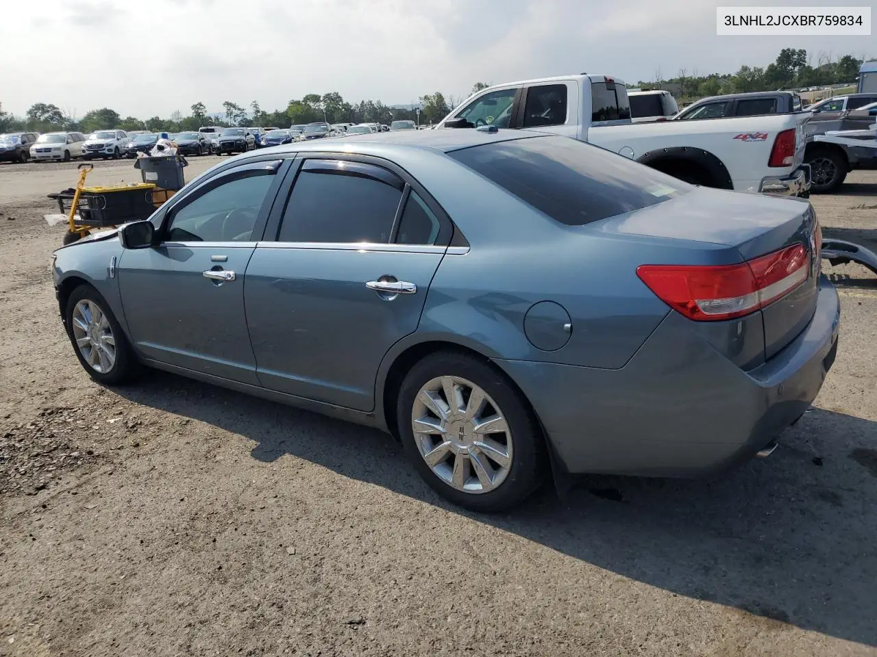 2011 Lincoln Mkz VIN: 3LNHL2JCXBR759834 Lot: 62641215