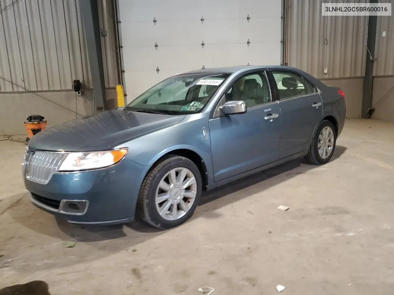 2011 Lincoln Mkz VIN: 3LNHL2GC5BR600016 Lot: 63074355
