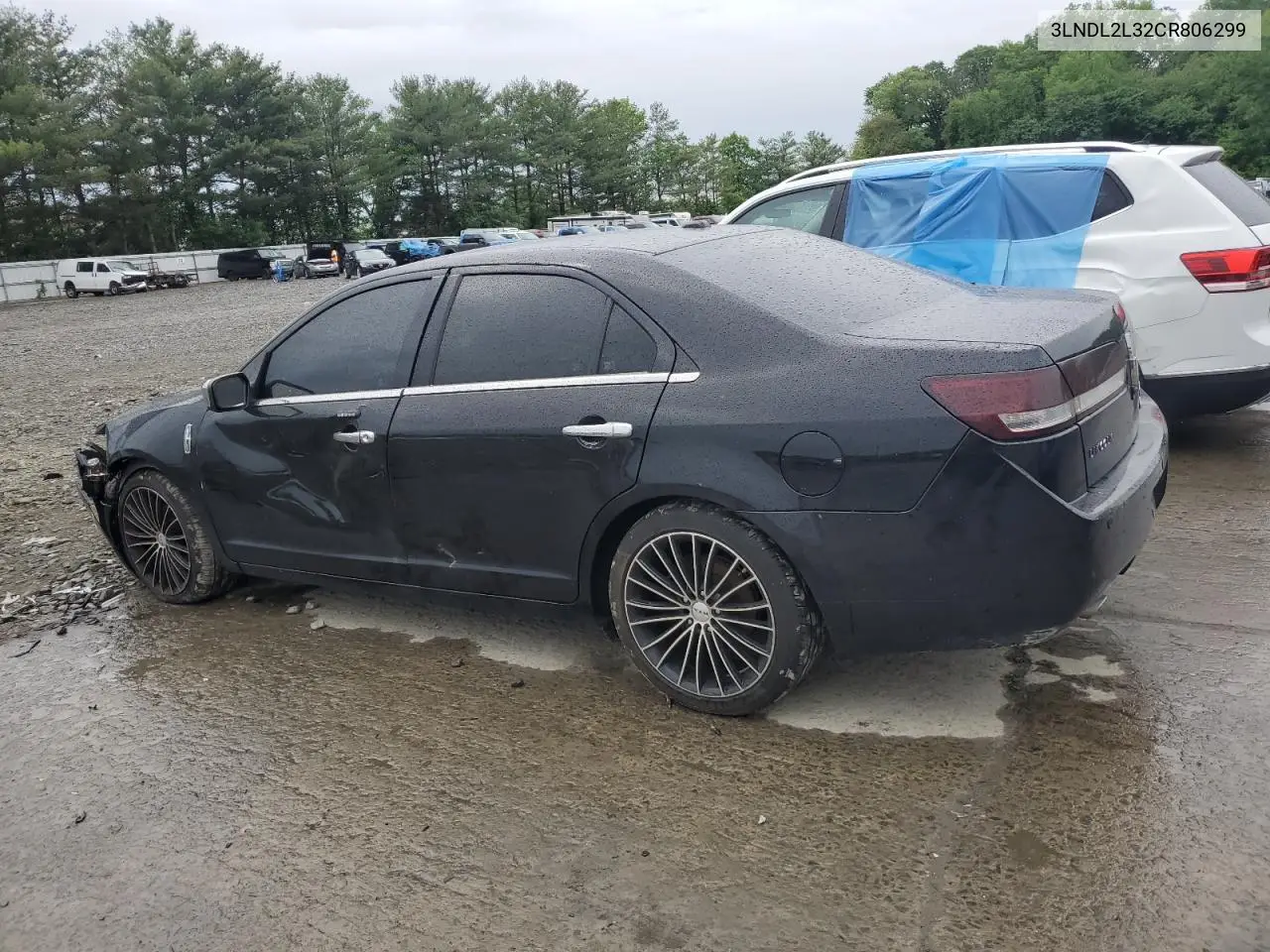 2012 Lincoln Mkz Hybrid VIN: 3LNDL2L32CR806299 Lot: 56191035