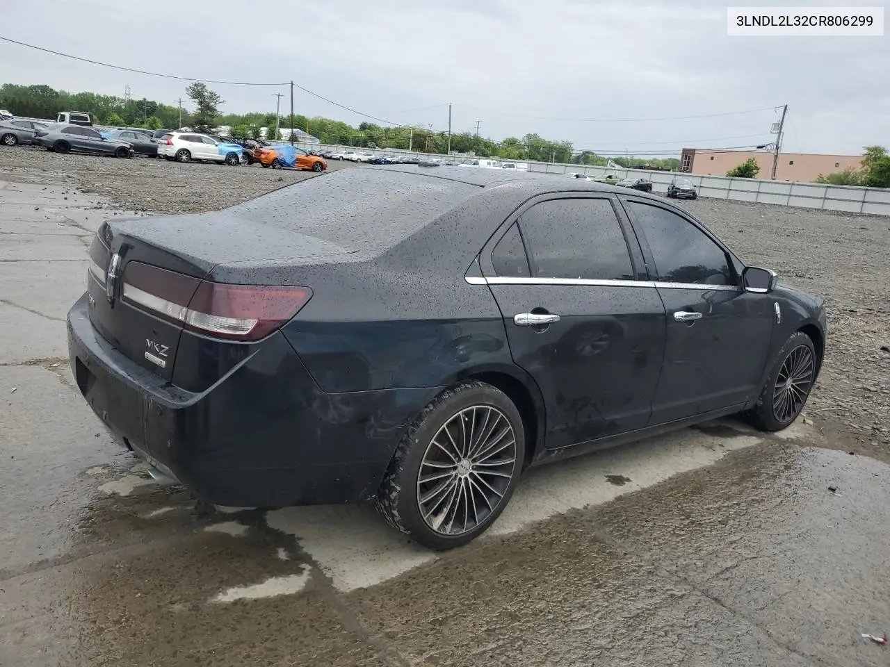 2012 Lincoln Mkz Hybrid VIN: 3LNDL2L32CR806299 Lot: 56191035