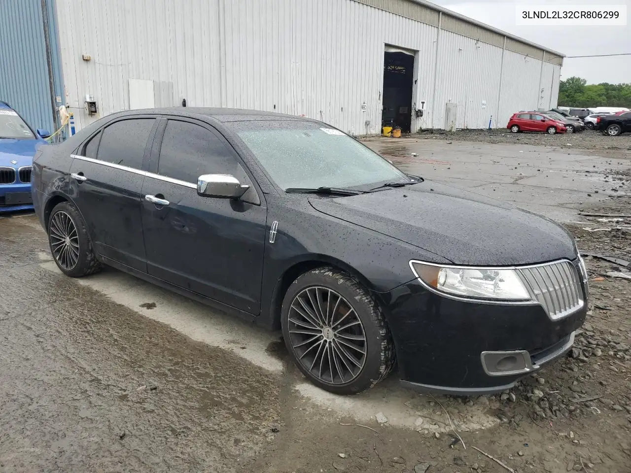 2012 Lincoln Mkz Hybrid VIN: 3LNDL2L32CR806299 Lot: 56191035