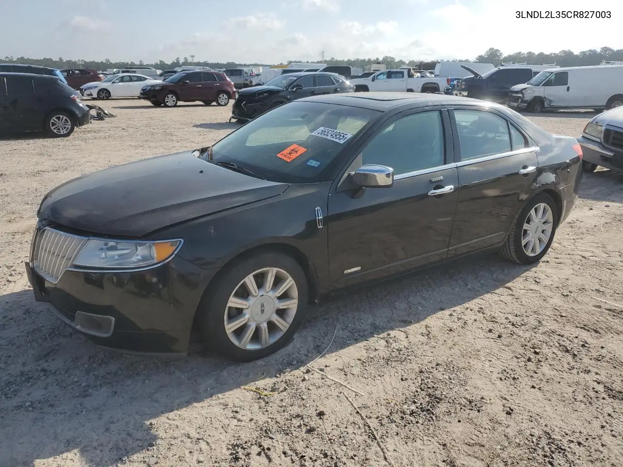 2012 Lincoln Mkz Hybrid VIN: 3LNDL2L35CR827003 Lot: 56524955