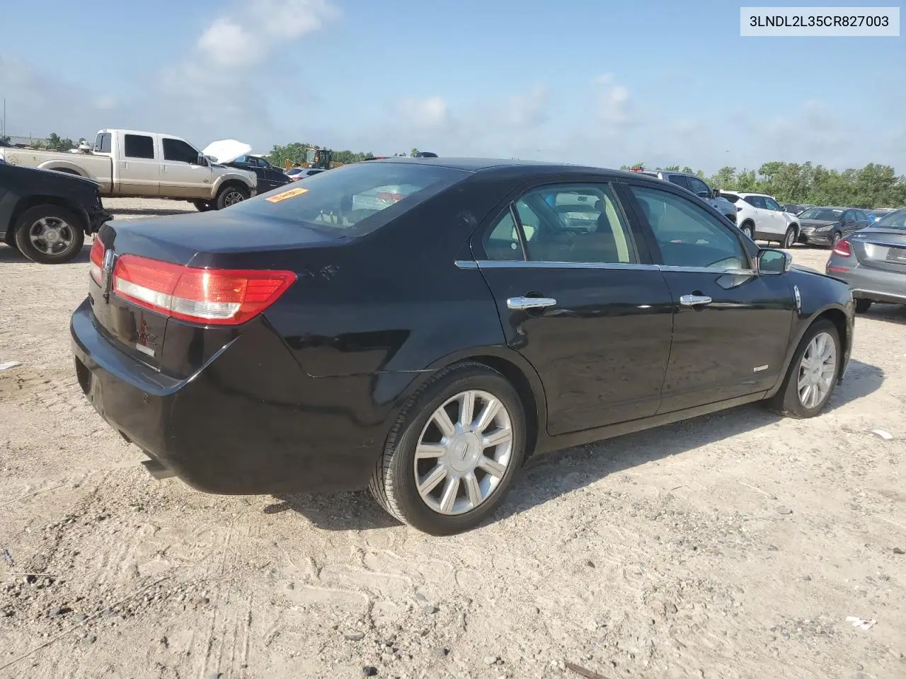 2012 Lincoln Mkz Hybrid VIN: 3LNDL2L35CR827003 Lot: 56524955