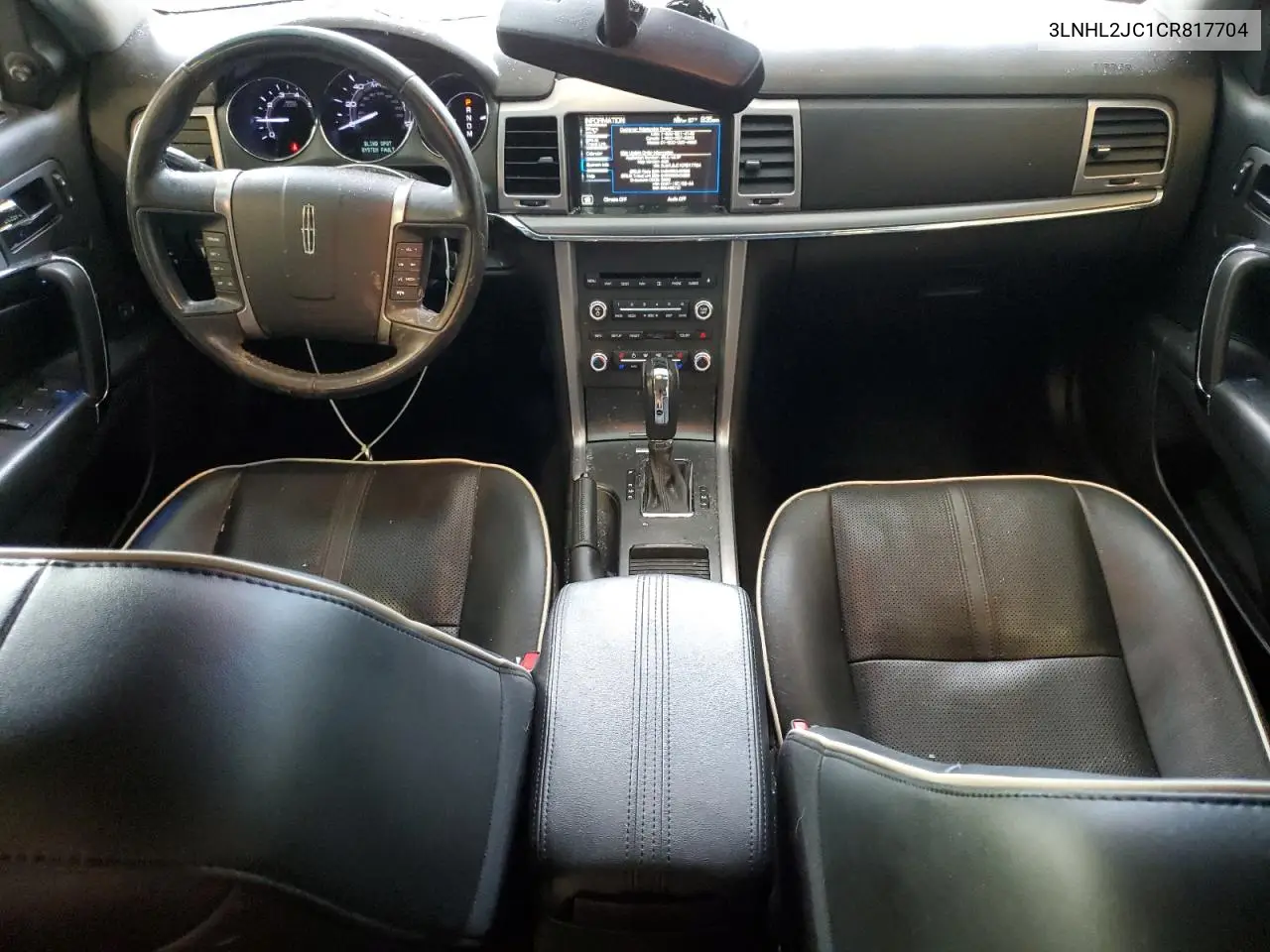 2012 Lincoln Mkz VIN: 3LNHL2JC1CR817704 Lot: 56728085