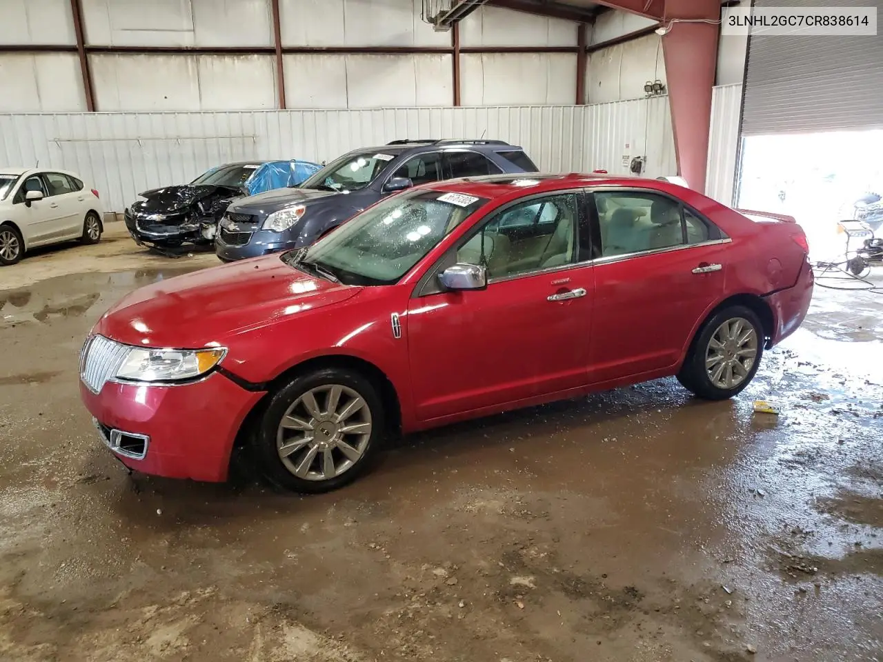 2012 Lincoln Mkz VIN: 3LNHL2GC7CR838614 Lot: 56761305