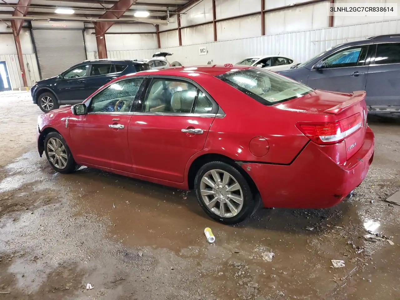 2012 Lincoln Mkz VIN: 3LNHL2GC7CR838614 Lot: 56761305