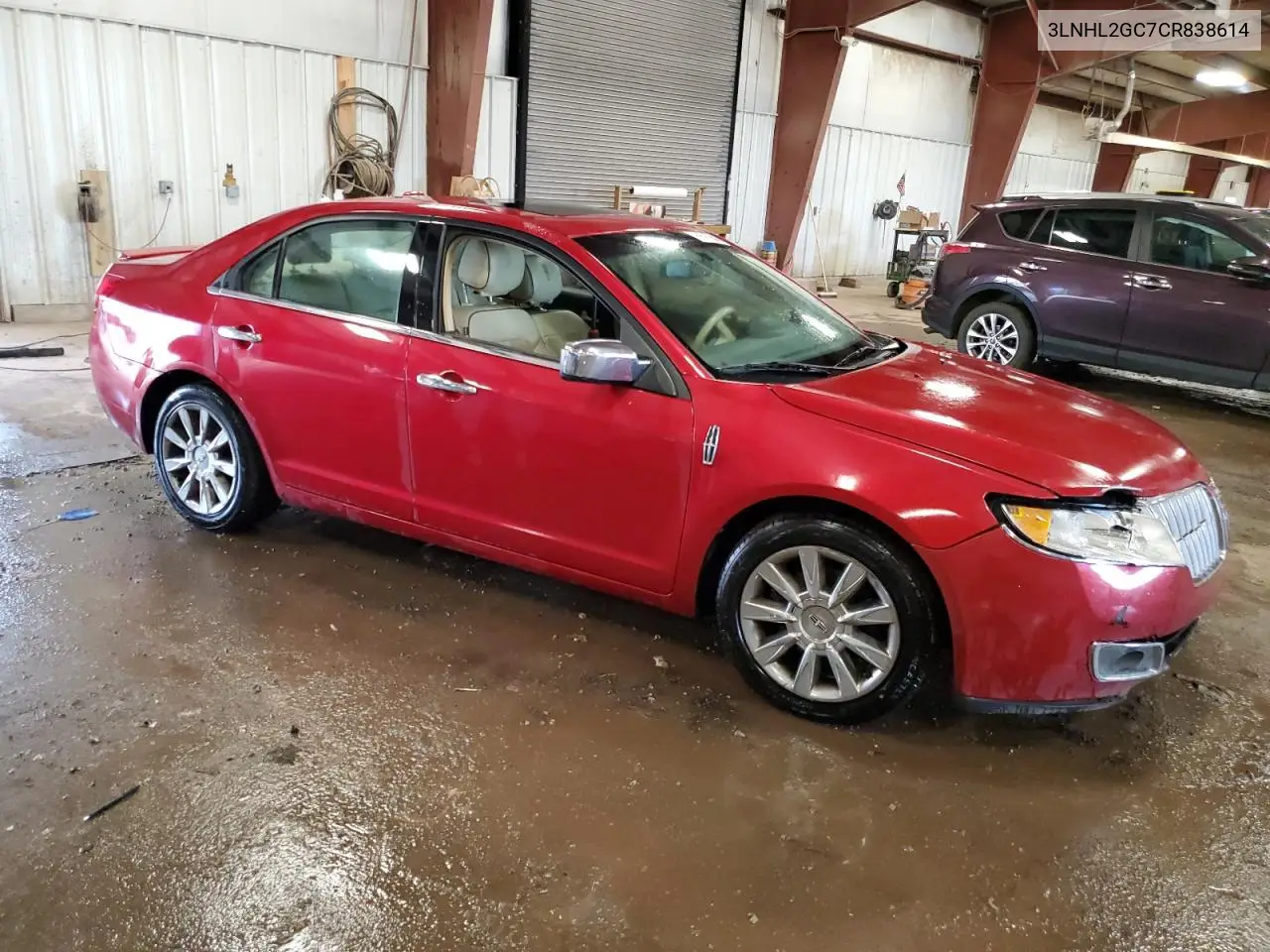 2012 Lincoln Mkz VIN: 3LNHL2GC7CR838614 Lot: 56761305