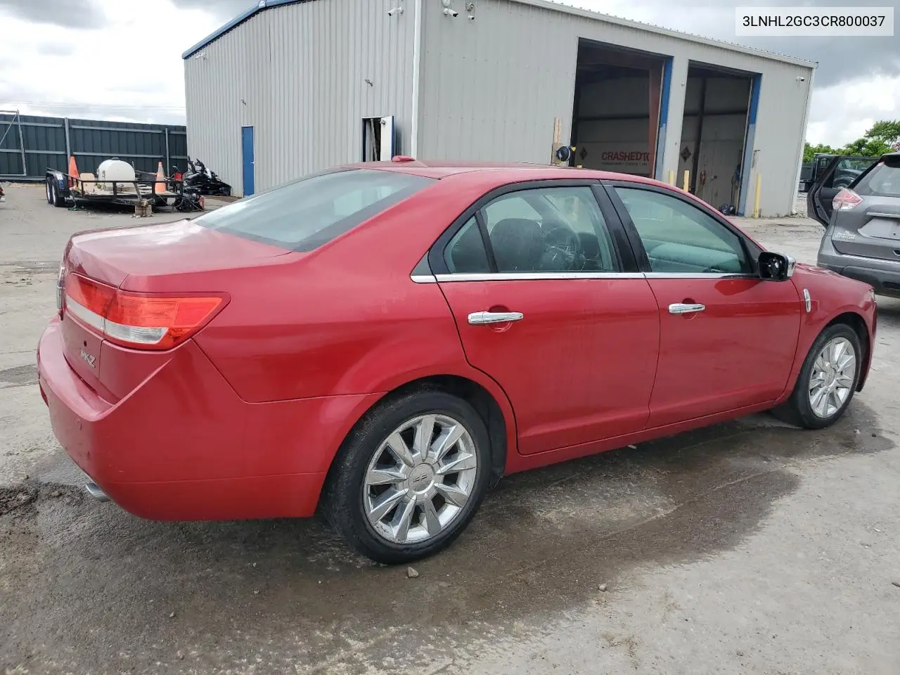 2012 Lincoln Mkz VIN: 3LNHL2GC3CR800037 Lot: 56786625