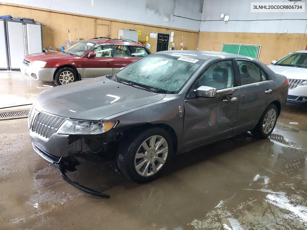 2012 Lincoln Mkz VIN: 3LNHL2GC0CR806734 Lot: 56918575