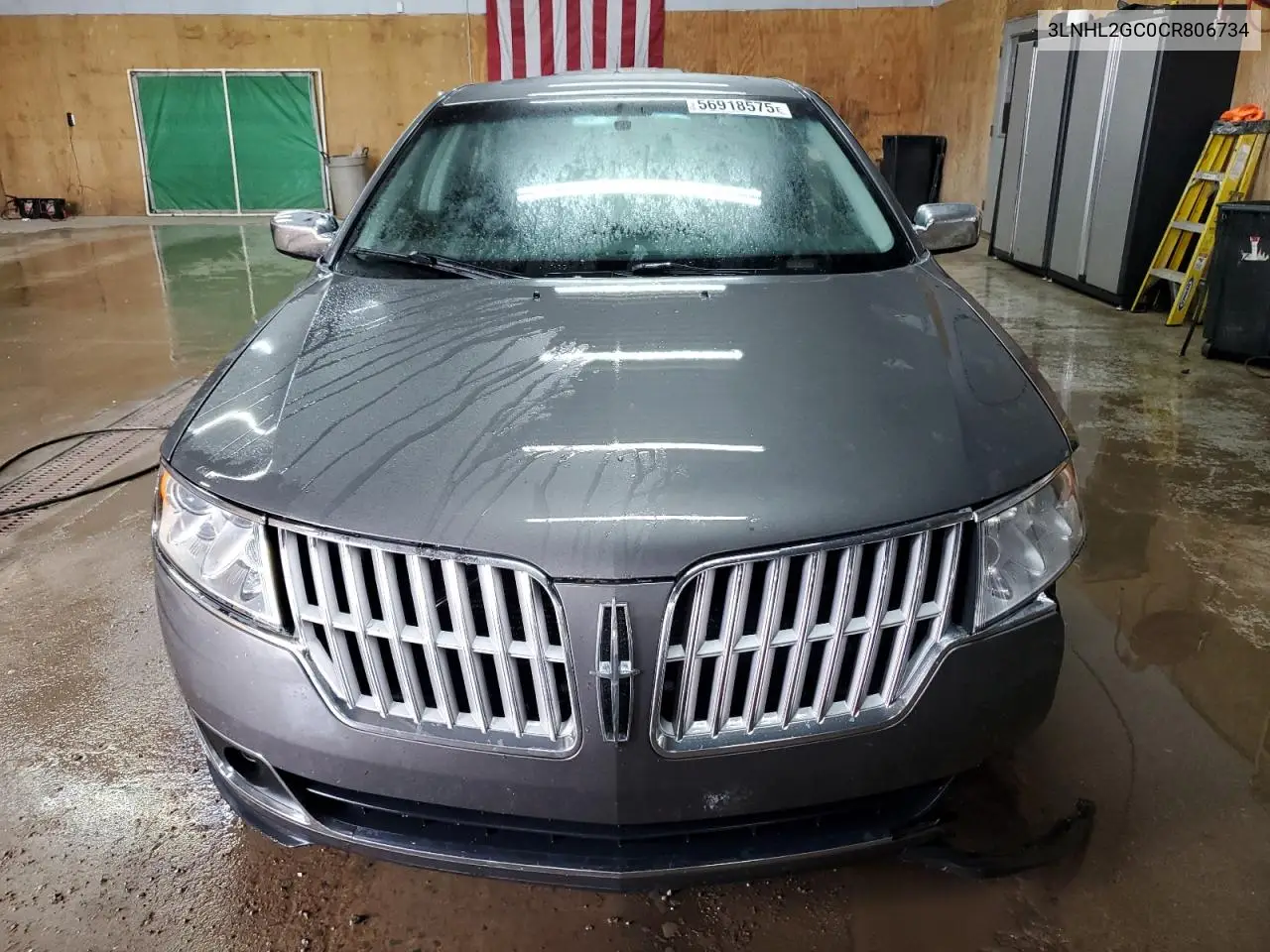 2012 Lincoln Mkz VIN: 3LNHL2GC0CR806734 Lot: 56918575