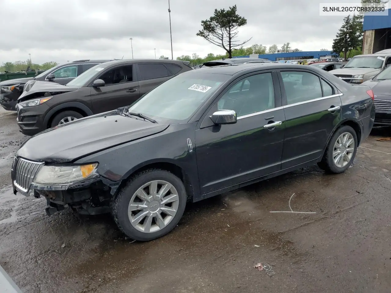 2012 Lincoln Mkz VIN: 3LNHL2GC7CR832330 Lot: 57057195