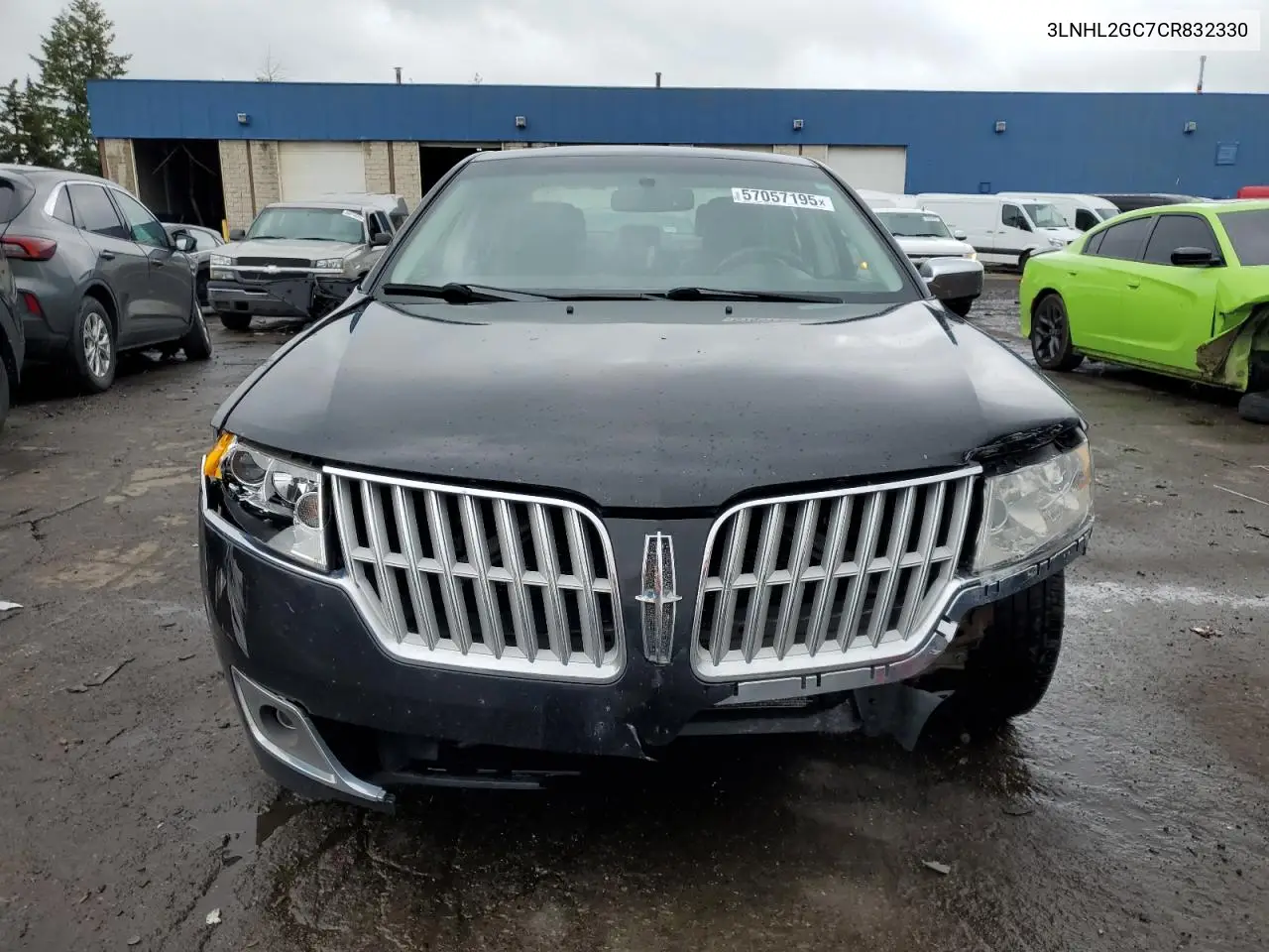 2012 Lincoln Mkz VIN: 3LNHL2GC7CR832330 Lot: 57057195