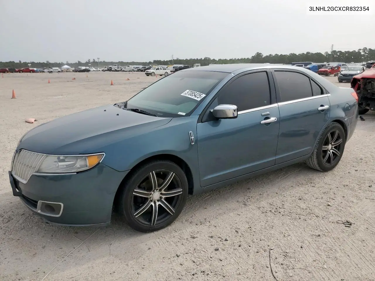 2012 Lincoln Mkz VIN: 3LNHL2GCXCR832354 Lot: 57085425