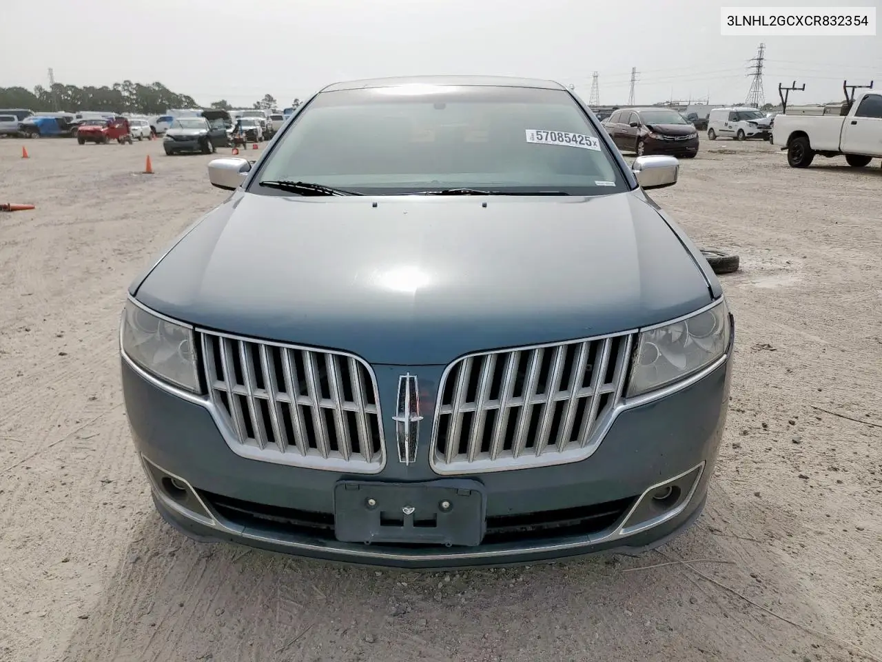 2012 Lincoln Mkz VIN: 3LNHL2GCXCR832354 Lot: 57085425