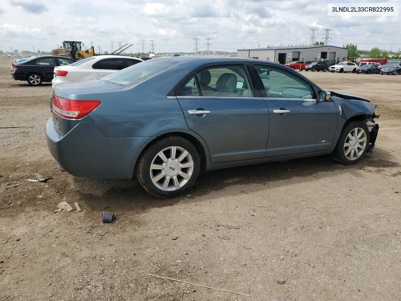 2012 Lincoln Mkz Hybrid VIN: 3LNDL2L33CR822995 Lot: 58790375