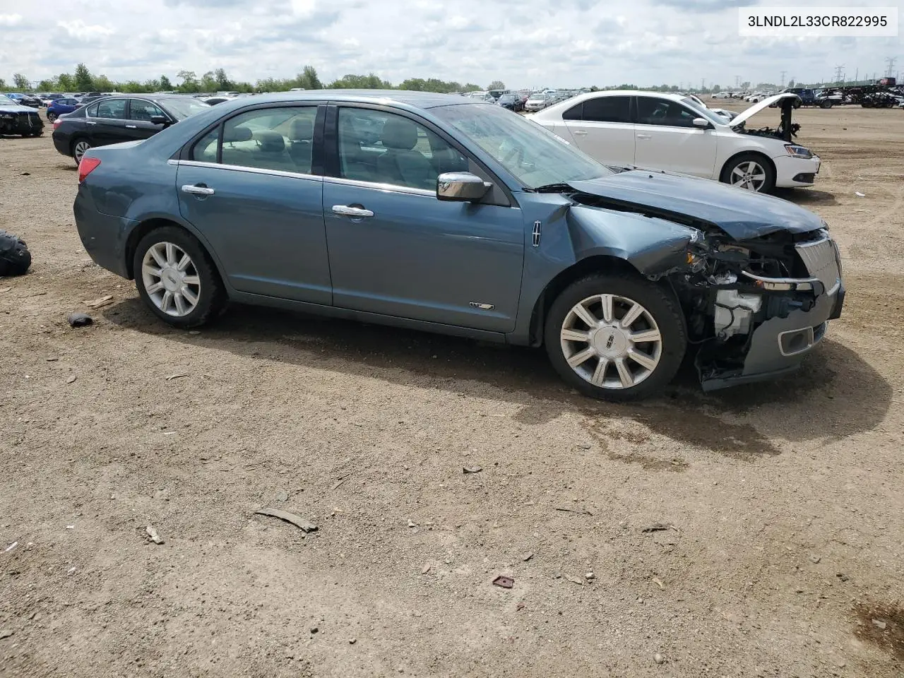 2012 Lincoln Mkz Hybrid VIN: 3LNDL2L33CR822995 Lot: 58790375
