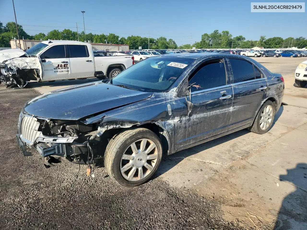2012 Lincoln Mkz VIN: 3LNHL2GC4CR829479 Lot: 62165255