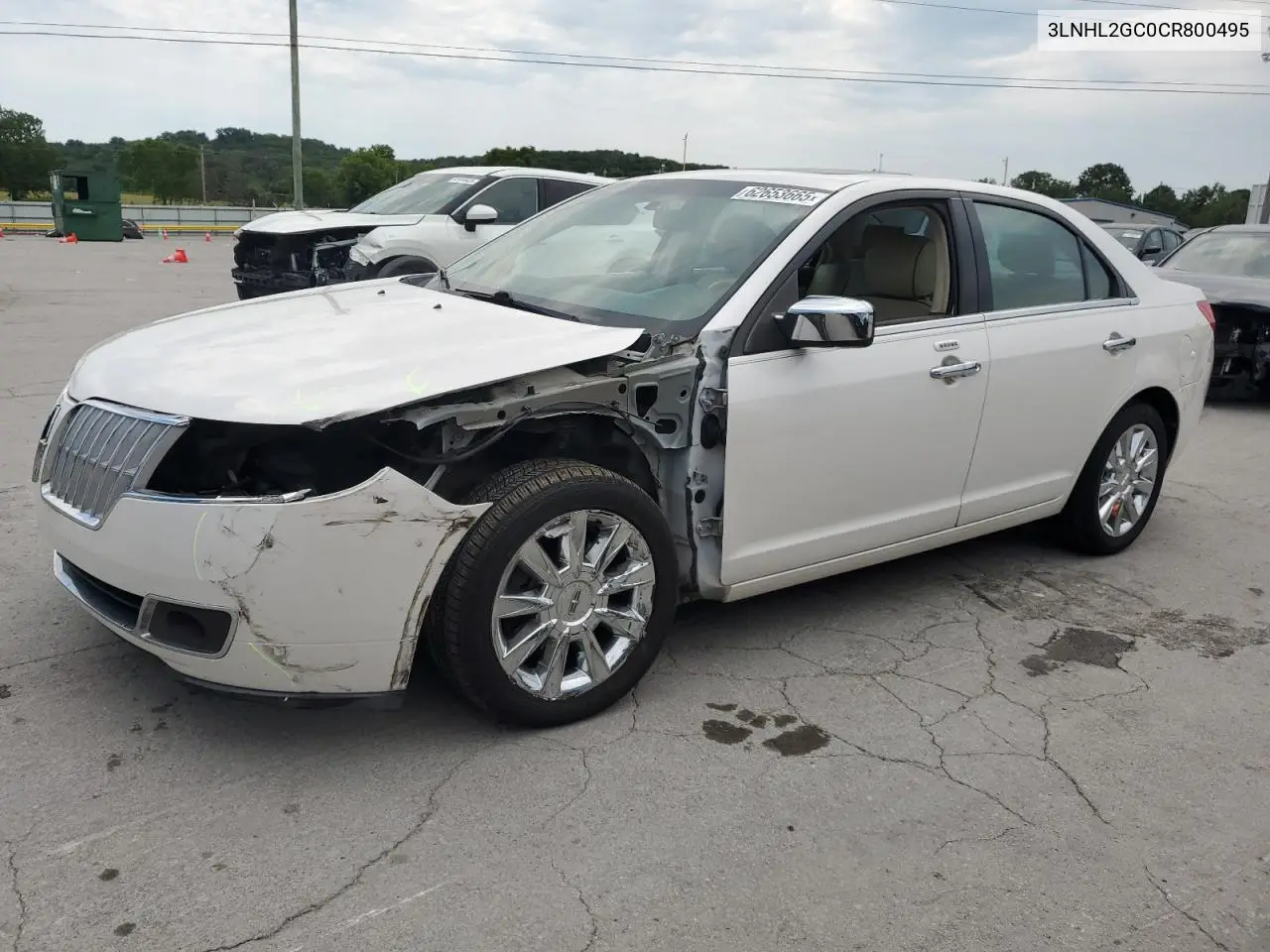 2012 Lincoln Mkz VIN: 3LNHL2GC0CR800495 Lot: 62653665