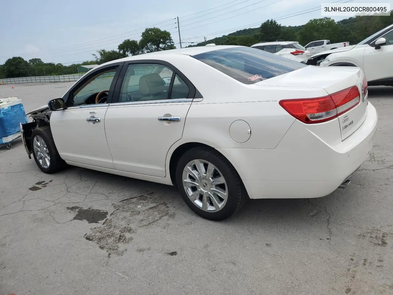 2012 Lincoln Mkz VIN: 3LNHL2GC0CR800495 Lot: 62653665