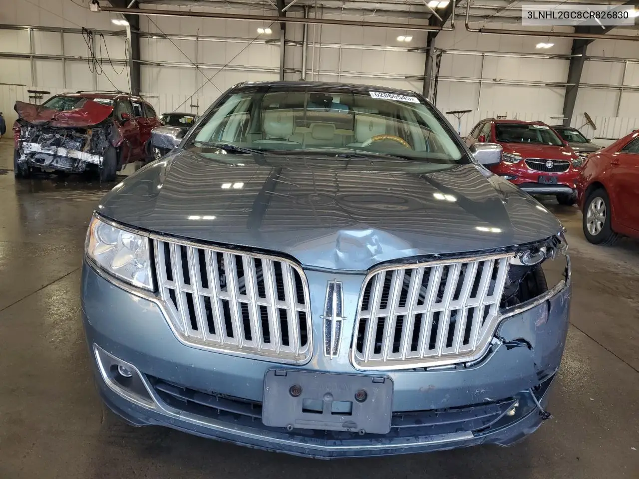 2012 Lincoln Mkz VIN: 3LNHL2GC8CR826830 Lot: 62866545