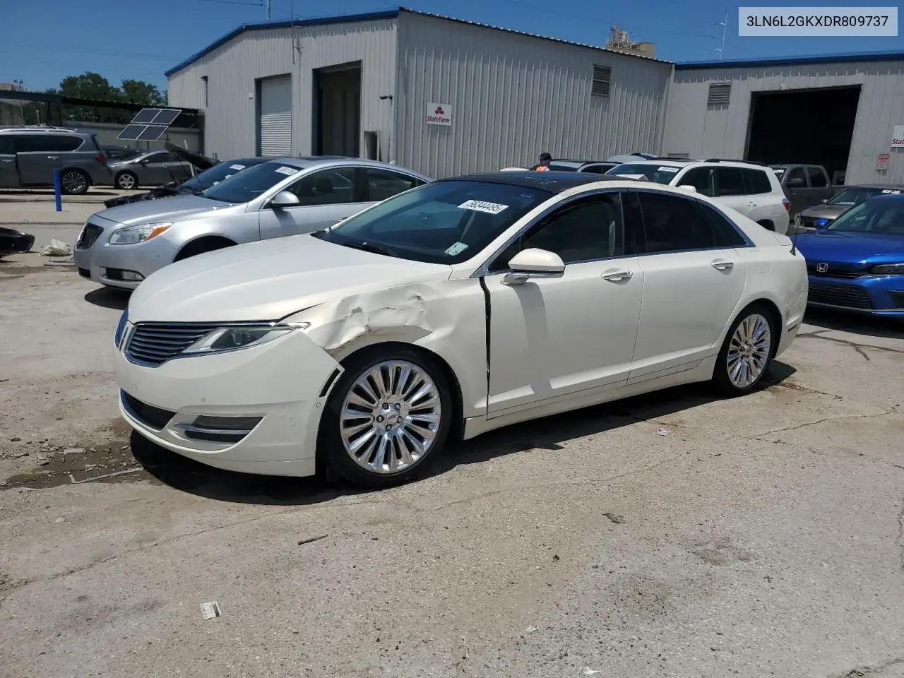 2013 Lincoln Mkz VIN: 3LN6L2GKXDR809737 Lot: 56344495