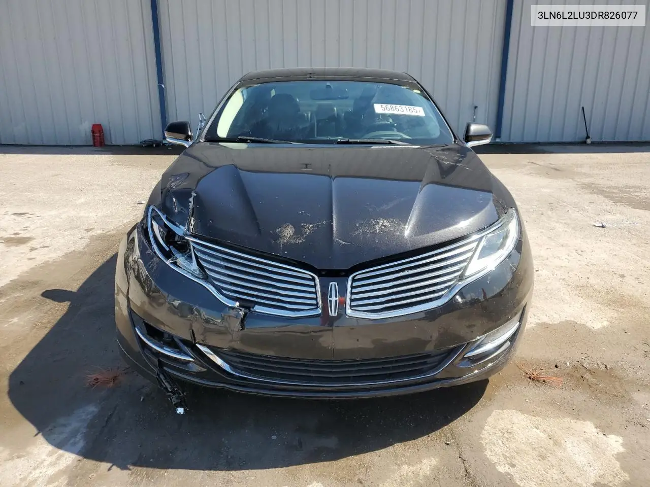 2013 Lincoln Mkz Hybrid VIN: 3LN6L2LU3DR826077 Lot: 56863185