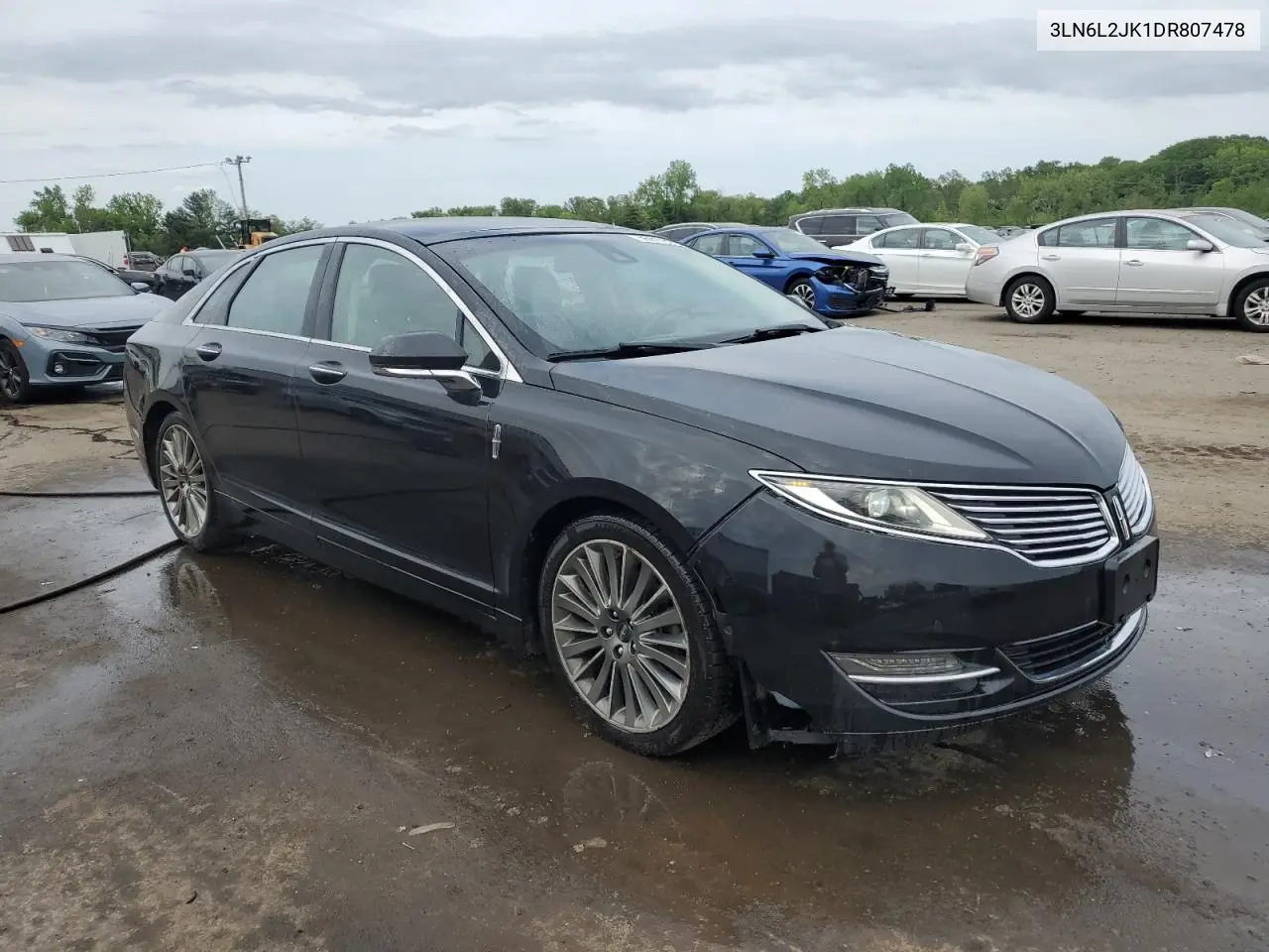 2013 Lincoln Mkz VIN: 3LN6L2JK1DR807478 Lot: 56911525