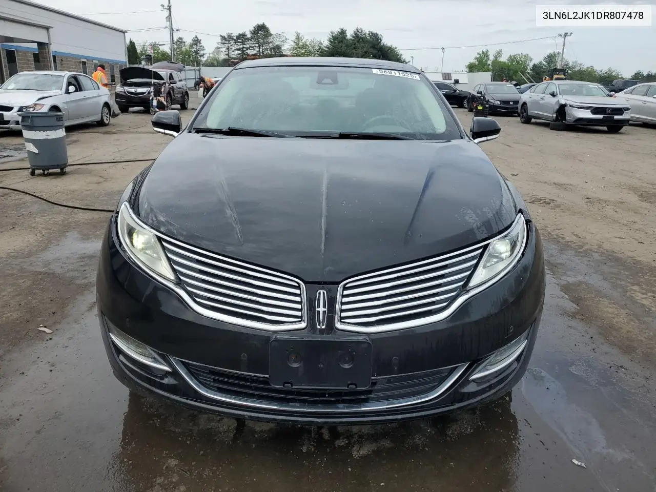 2013 Lincoln Mkz VIN: 3LN6L2JK1DR807478 Lot: 56911525