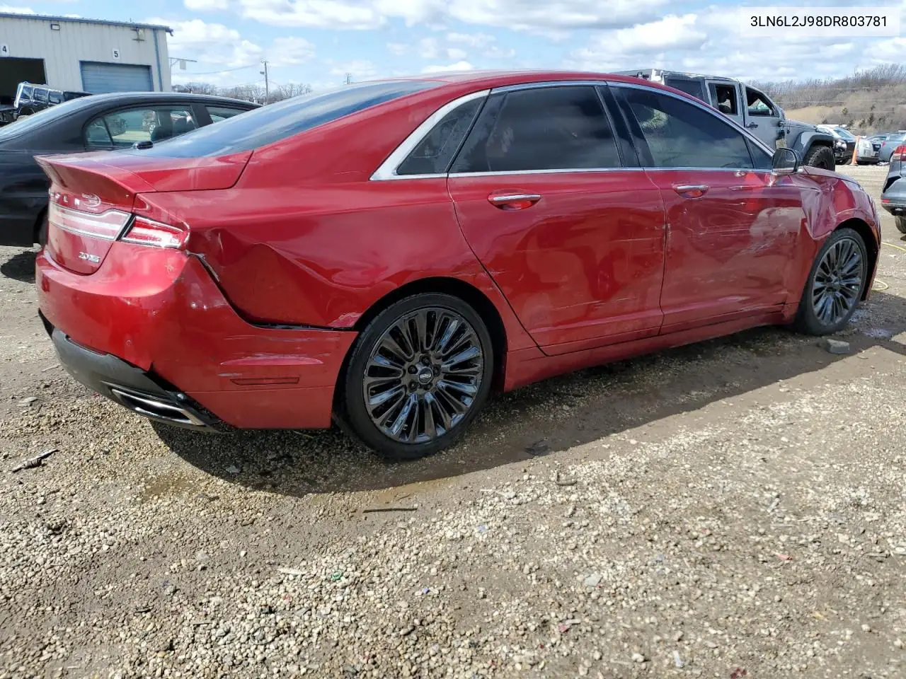 2013 Lincoln Mkz VIN: 3LN6L2J98DR803781 Lot: 57307205