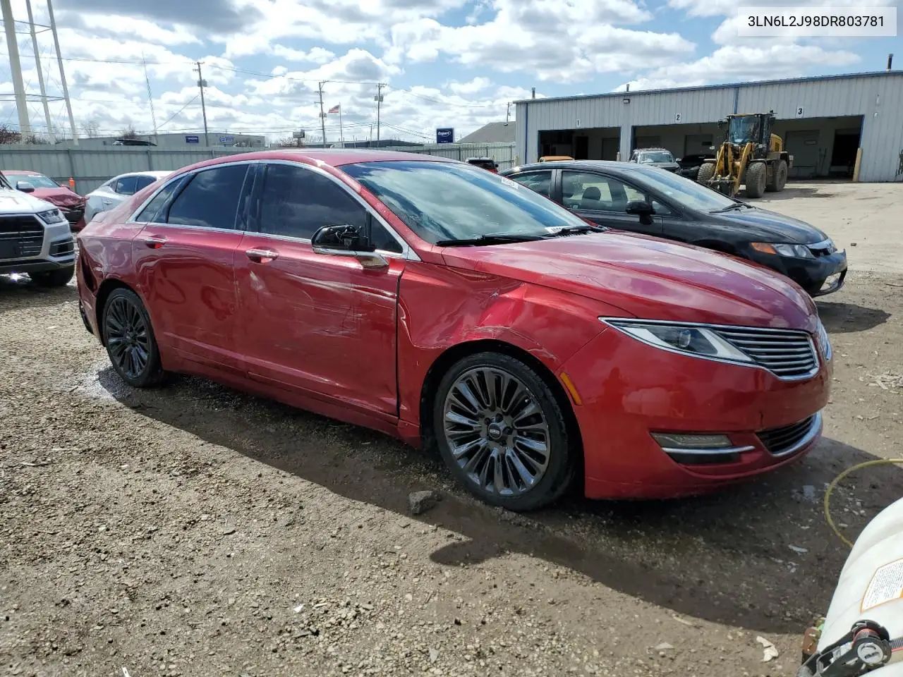 2013 Lincoln Mkz VIN: 3LN6L2J98DR803781 Lot: 57307205