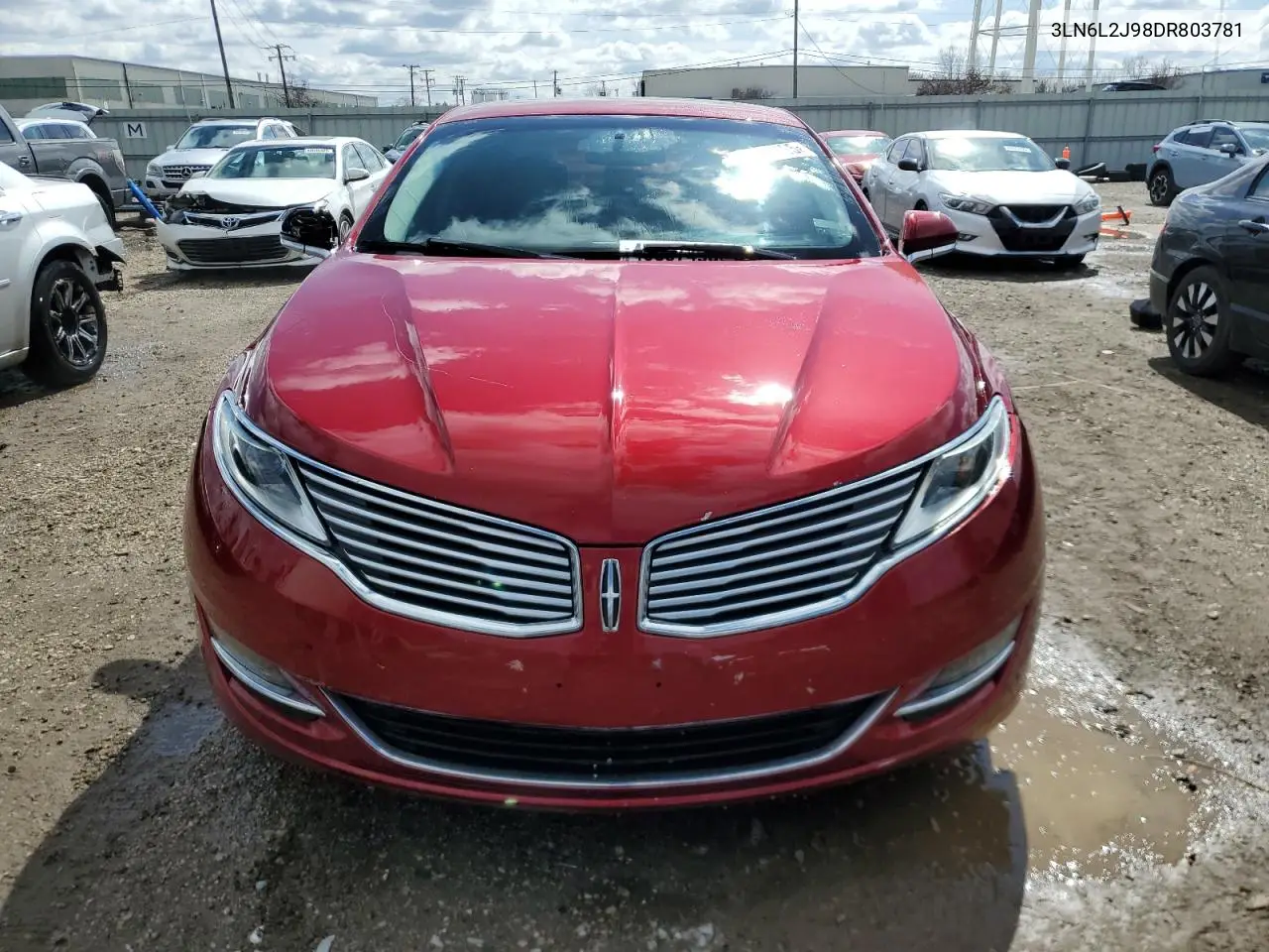 2013 Lincoln Mkz VIN: 3LN6L2J98DR803781 Lot: 57307205