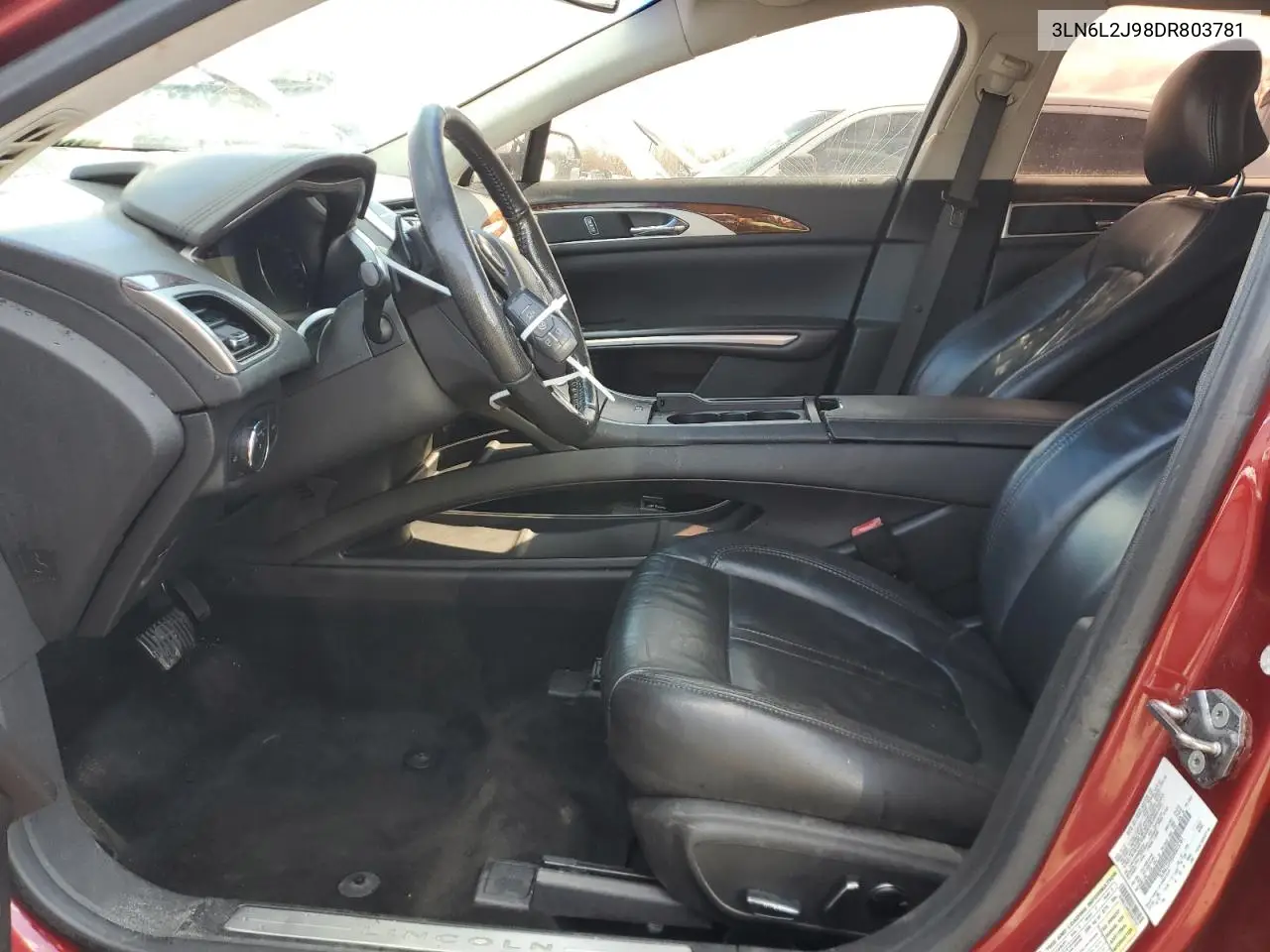 2013 Lincoln Mkz VIN: 3LN6L2J98DR803781 Lot: 57307205