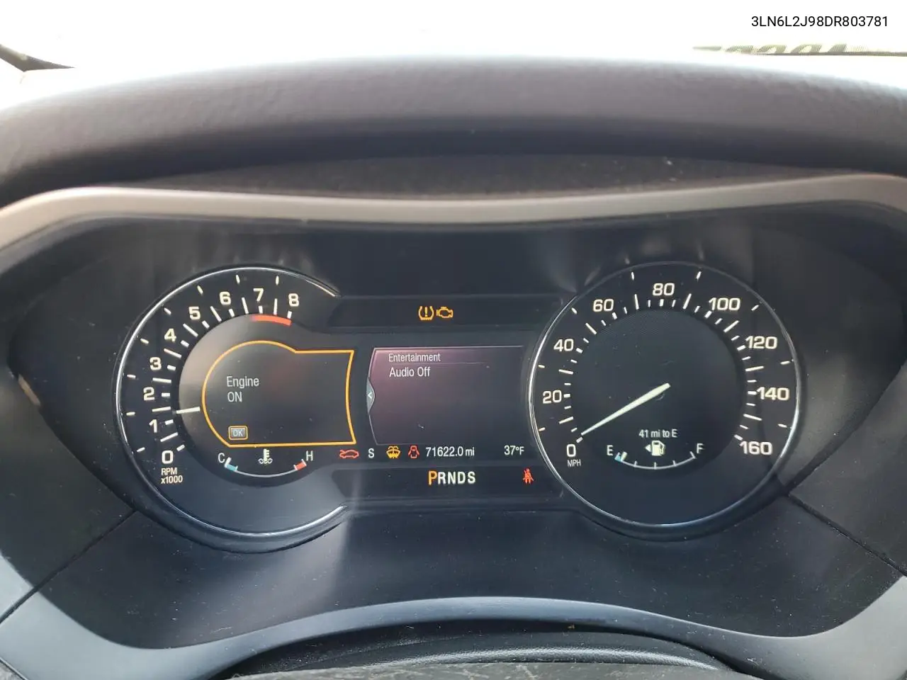 2013 Lincoln Mkz VIN: 3LN6L2J98DR803781 Lot: 57307205